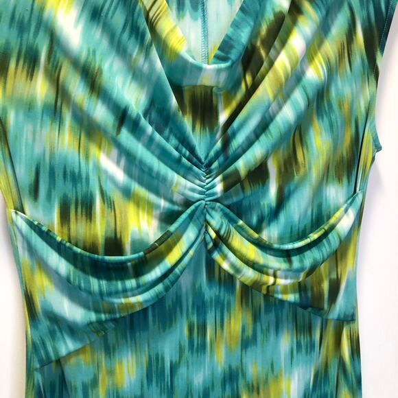 Anne Klein, size S, Tie Dye sleeveless Dress, Fitted, - Picture 2 of 5